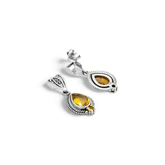 Sterling Silver Citrine Earrings SSER234