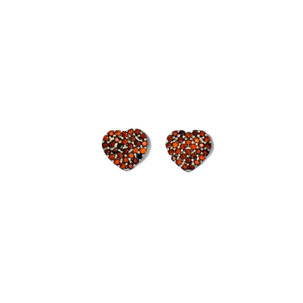 Sterling Silver CZ Stud Earrings SSER235