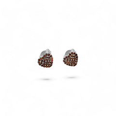 Sterling Silver CZ Stud Earrings SSER235