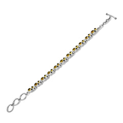 Sterling Silver Citrine Bracelet SSBR95