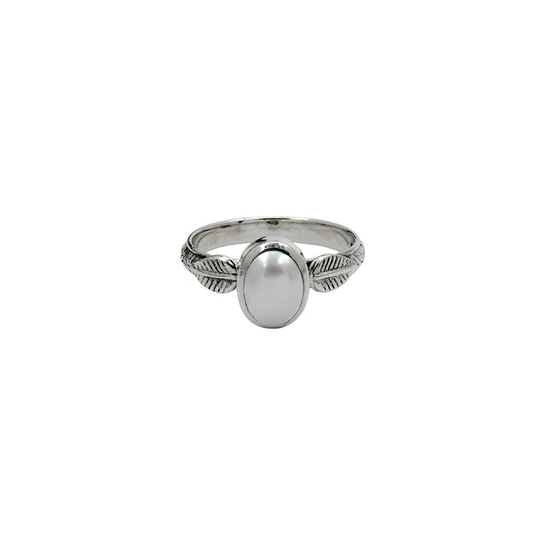 Sterling Silver Pearl Ring SSR418