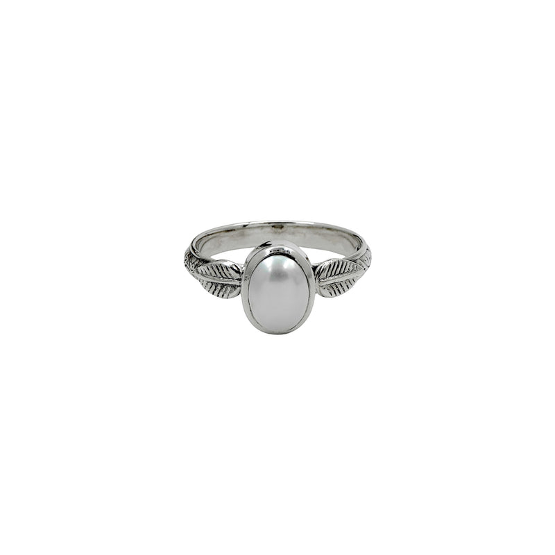 Sterling Silver Pearl Ring SSR418