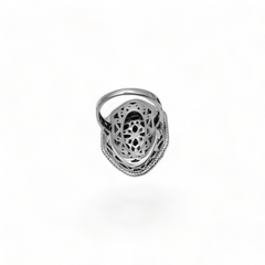 Sterling Silver Blue Topaz Ring SSR1