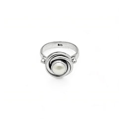 Sterling Silver Pearl Ring SSR44