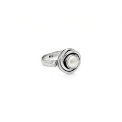 Sterling Silver Pearl Ring SSR44