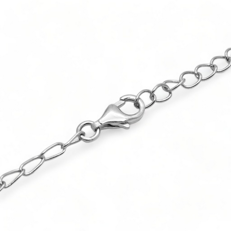 925 Sterling Silver Lemon Quartz Necklace SSN25