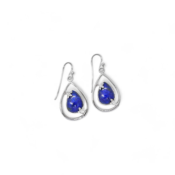 Sterling Silver Lapis Earrings SSER1