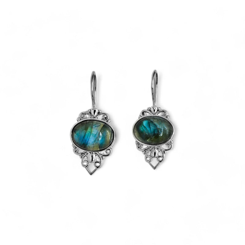 Sterling Silver Labradorite Earrings SSER5
