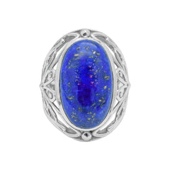 Sterling Silver Lapis Lazuli Ring SSR129