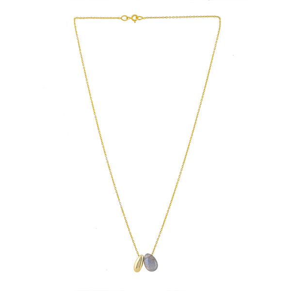 Sterling Silver Labradorite Necklace SSN20