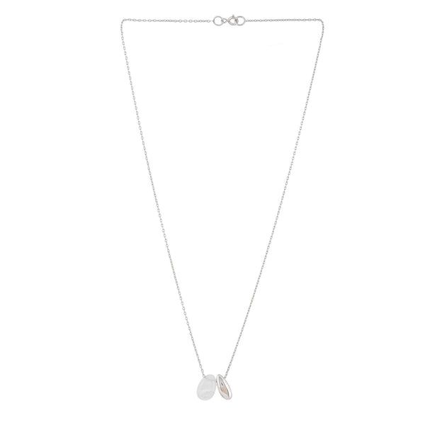 Sterling Silver Moonstone Necklace SSN20