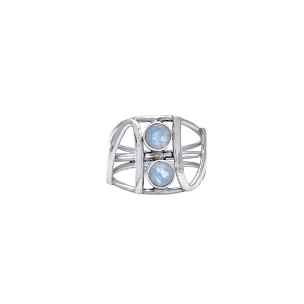 Sterling Silver Moonstone Ring SSR309
