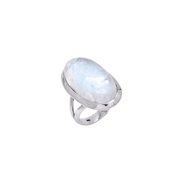 Sterling Silver Moonstone Ring SSR305