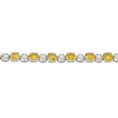 Sterling Silver Citrine Bracelet SSBR29