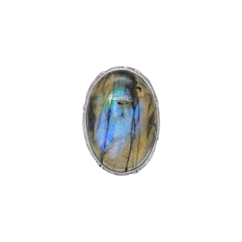 Sterling Silver Labradorite Ring SSR303