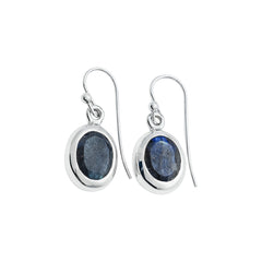 Sterling Silver Labradorite Earrings SSER110