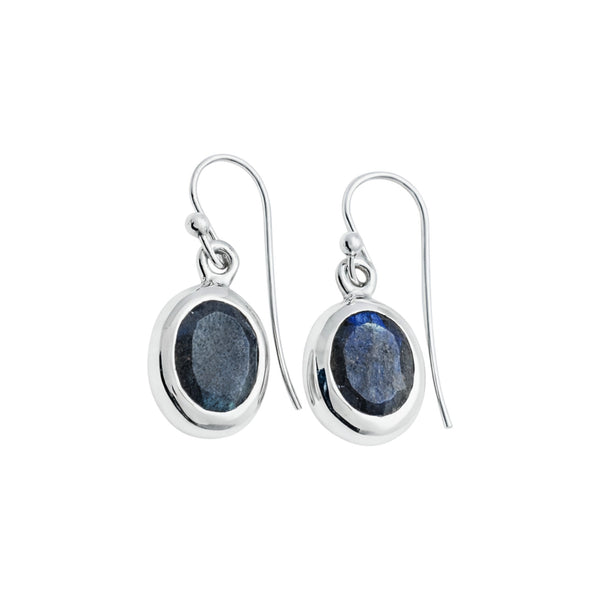 Sterling Silver Labradorite Earrings SSER110