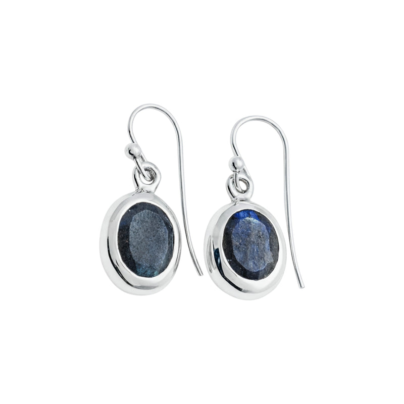 Sterling Silver Labradorite Earrings SSER110