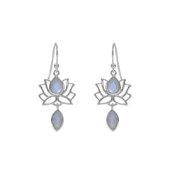 Sterling Silver Moonstone Earrings SSER151