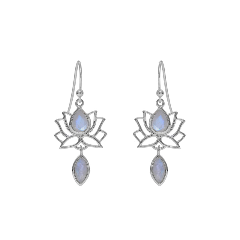 Sterling Silver Moonstone Earrings SSER151