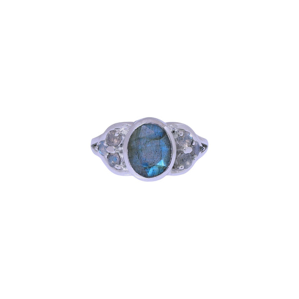 Sterling Silver Labradorite Ring SSR420