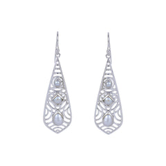 Sterling Silver Pearl Earrings SSER276