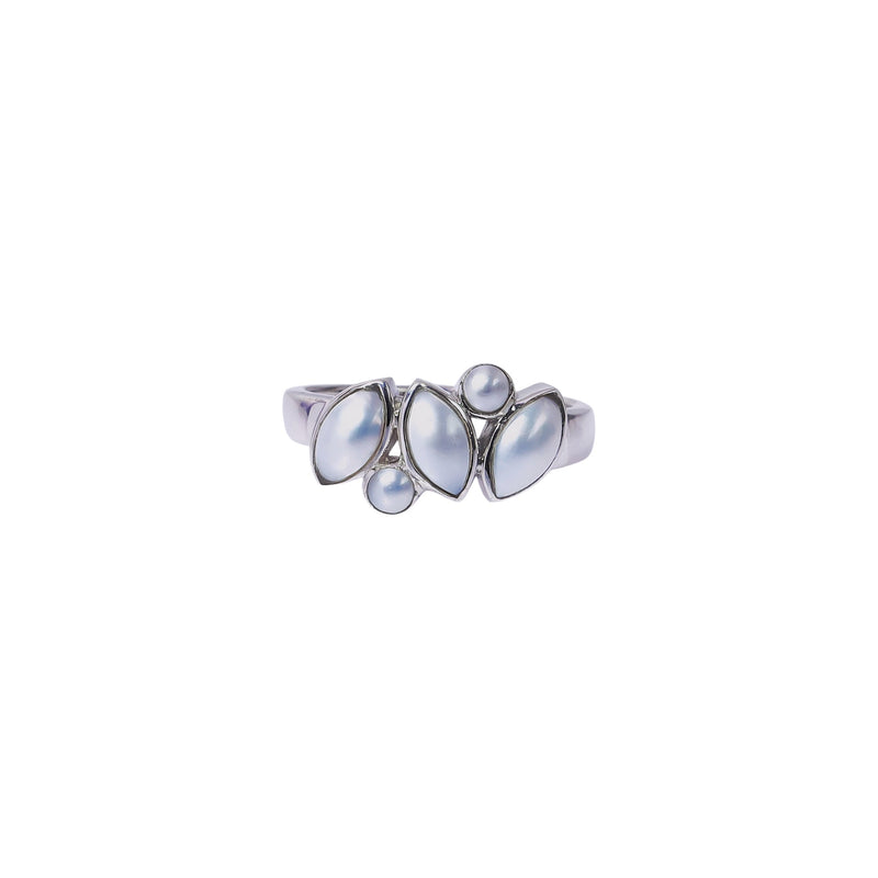 Sterling Silver Pearl Ring SSR230