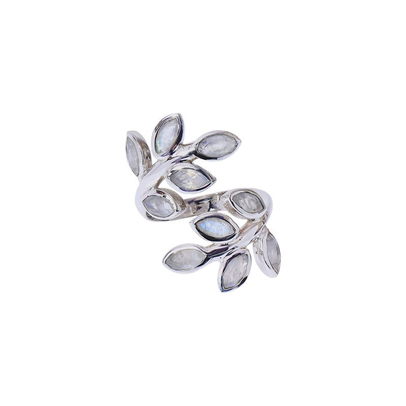Sterling Silver Moonstone Ring SSR220