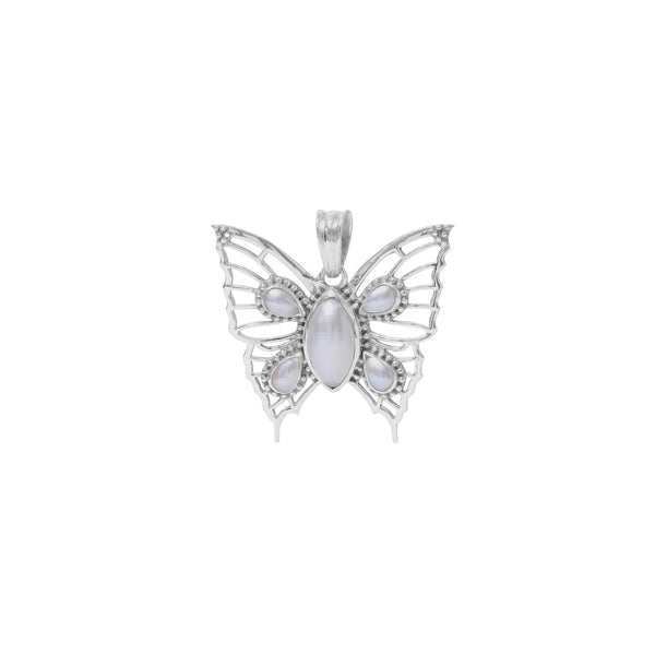 925 Sterling Silver Pearl Pendant SSP253