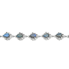 Sterling Silver Labradorite Bracelet SSBR34