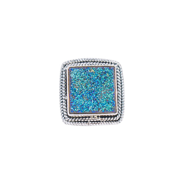 Sterling Silver Druzy Ring SSR26
