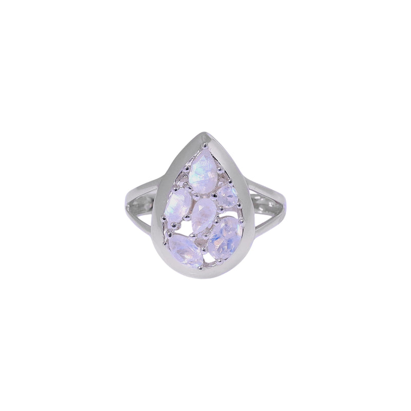Sterling Silver Moonstone Ring SSR392