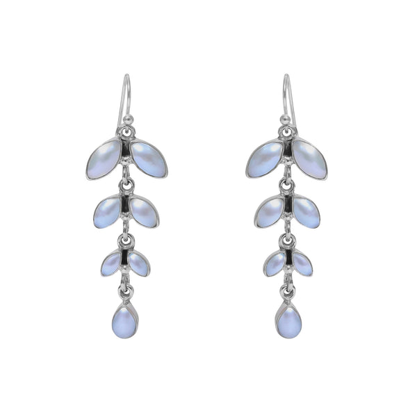 Sterling Silver Pearl Earrings SSER73A