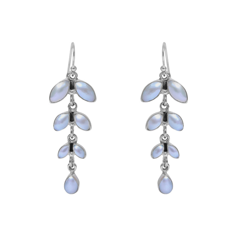 Sterling Silver Pearl Earrings SSER73A
