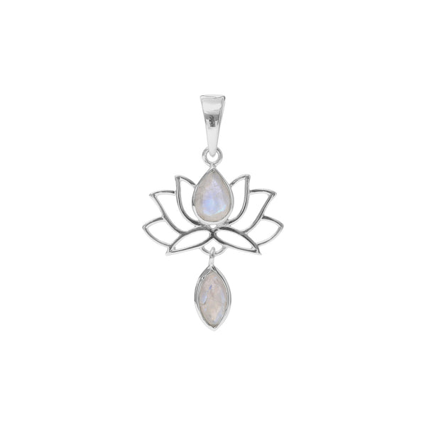 Sterling Silver Moonstone Pendant SSP131
