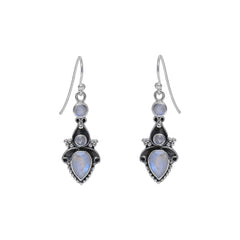 Sterling Silver Moonstone Earrings SSER21