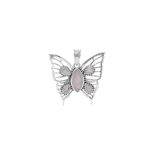 925 Sterling Silver Moonstone Pendant SSP253