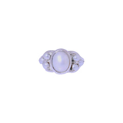 Sterling Silver Pearl Ring SSR420
