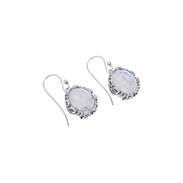 Sterling Silver Moonstone Earrings SSER65