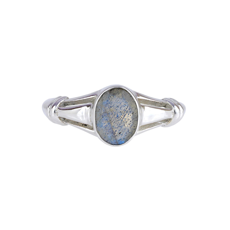 Sterling Silver Labradorite Ring SSR298