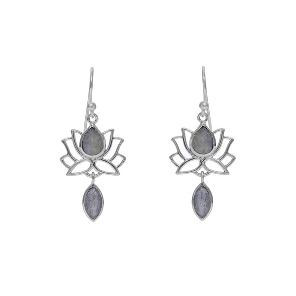 Sterling Silver Labradorite Earrings SSER151