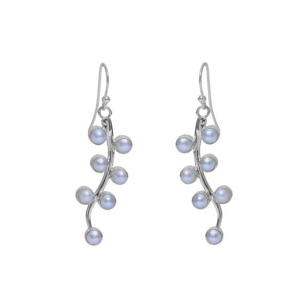 Sterling Silver Pearl Earrings SSER129