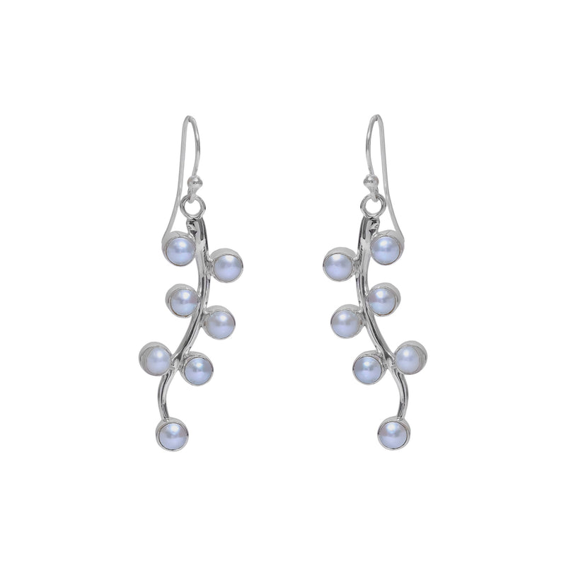 Sterling Silver Pearl Earrings SSER129