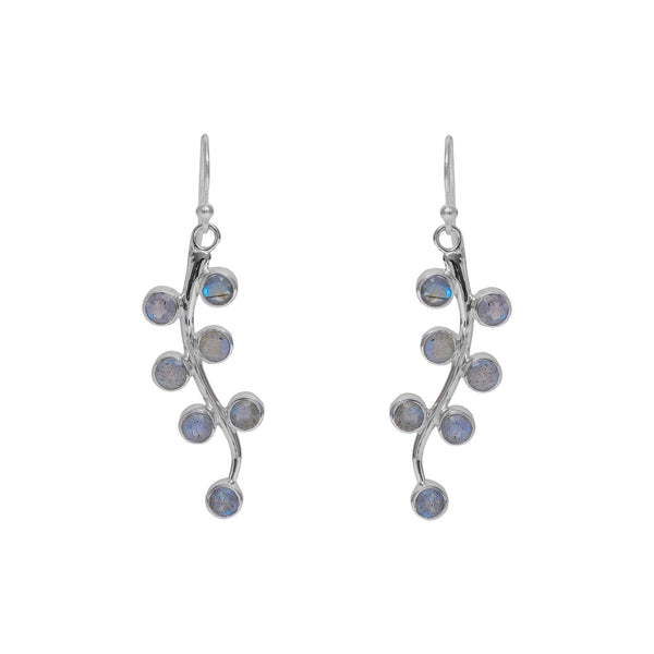 Sterling Silver Labradorite Earrings SSER129