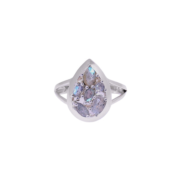 Sterling Silver Labradorite Ring SSR392