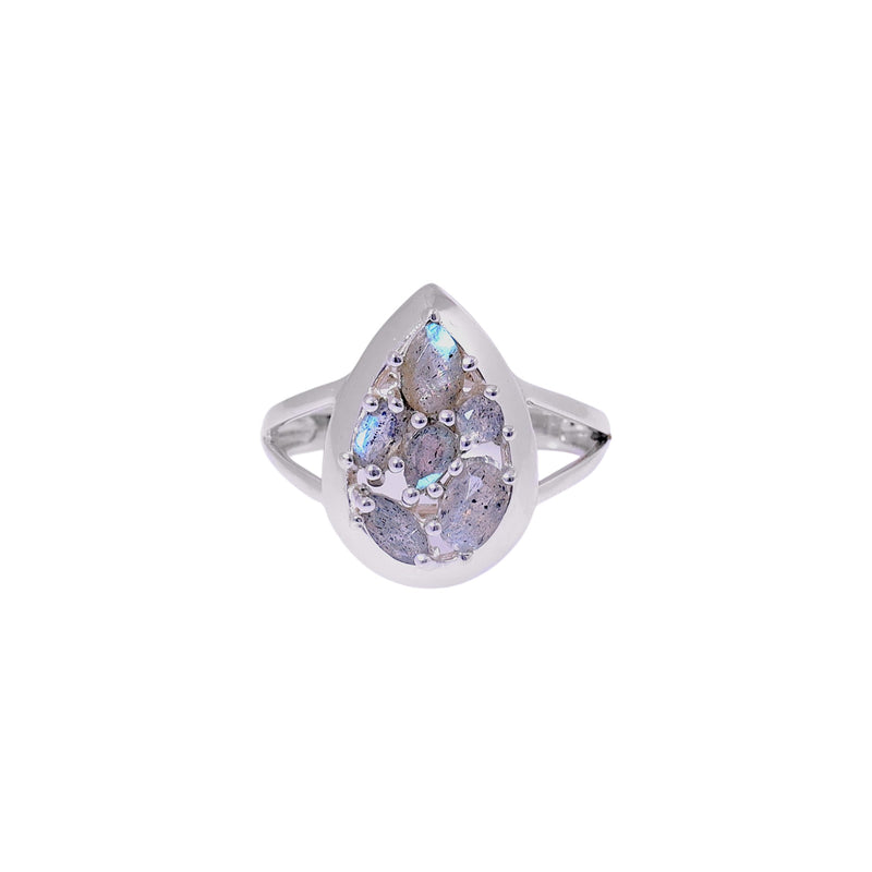 Sterling Silver Labradorite Ring SSR392